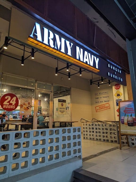 ArmyNavy Burger + Burrito Valero