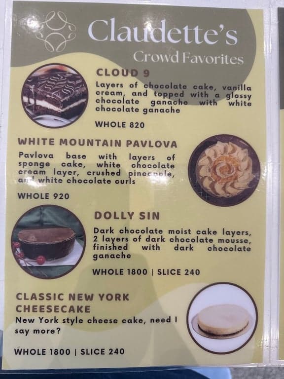 Claudette's Cakes & Pastries photo 3